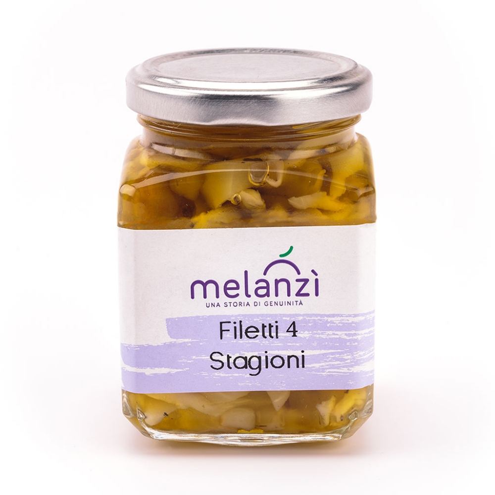 Immagine di Filetti di Melanzane Sott'olio 4 Stagioni 180g