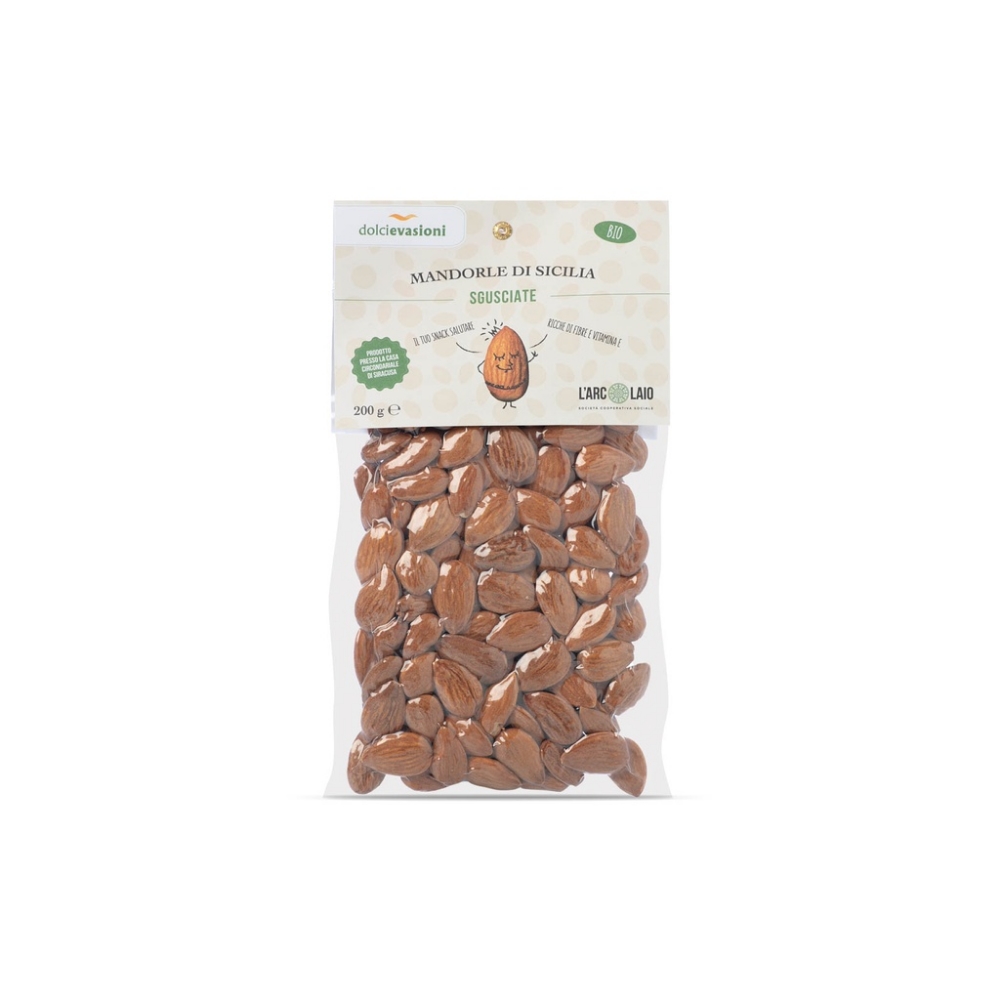 Immagine di Mandorle Di Sicilia Sgusciate Bio 200g