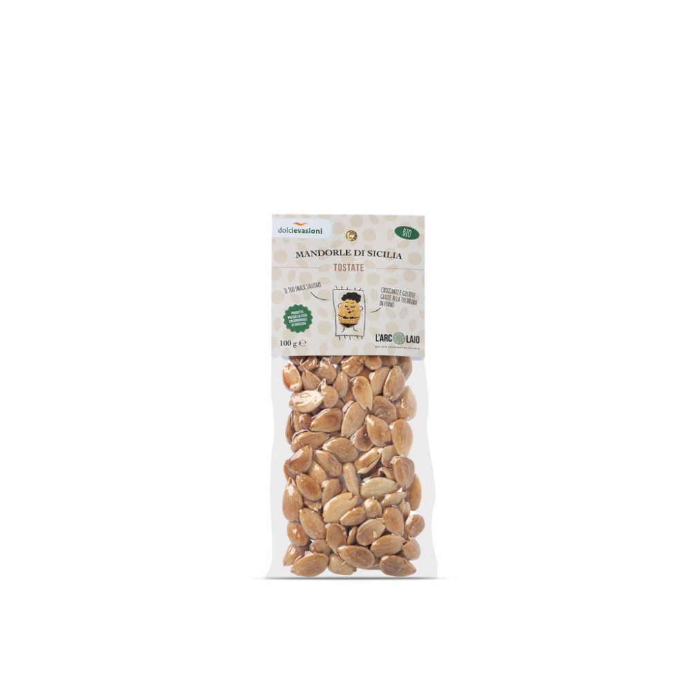 Immagine di Mandorle Di Sicilia Tostate Bio 100g