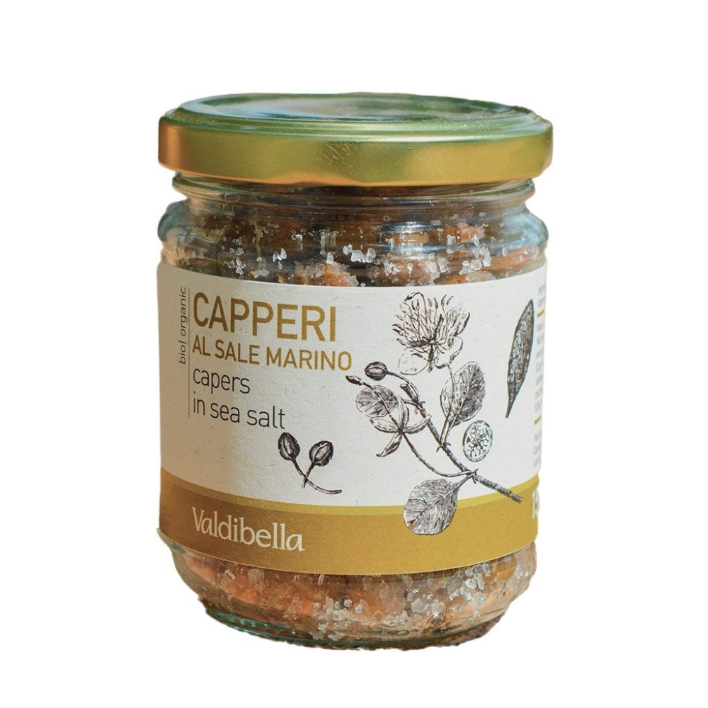 Immagine di Capperi Biologici al Sale Sicilia Bio 150g