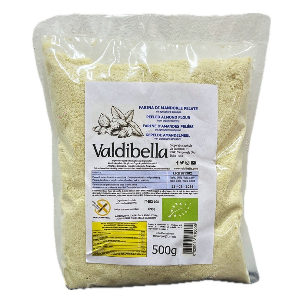 Immagine di Farina Di Mandorla Pelata Bio 500g