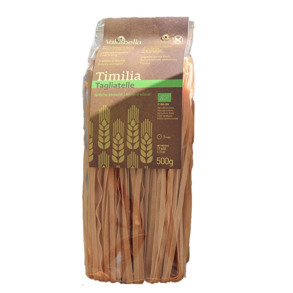 Immagine di Tagliatelle di Grano di Timilìa Trafilate al Bronzo 500g