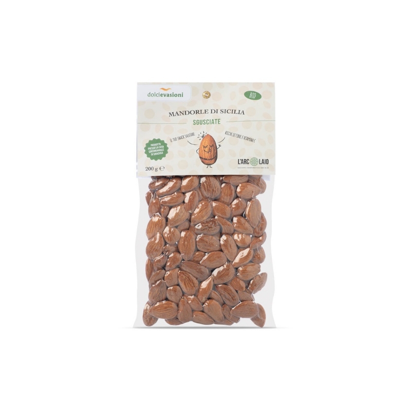 Immagine di Mandorle Di Sicilia Sgusciate Bio 200g