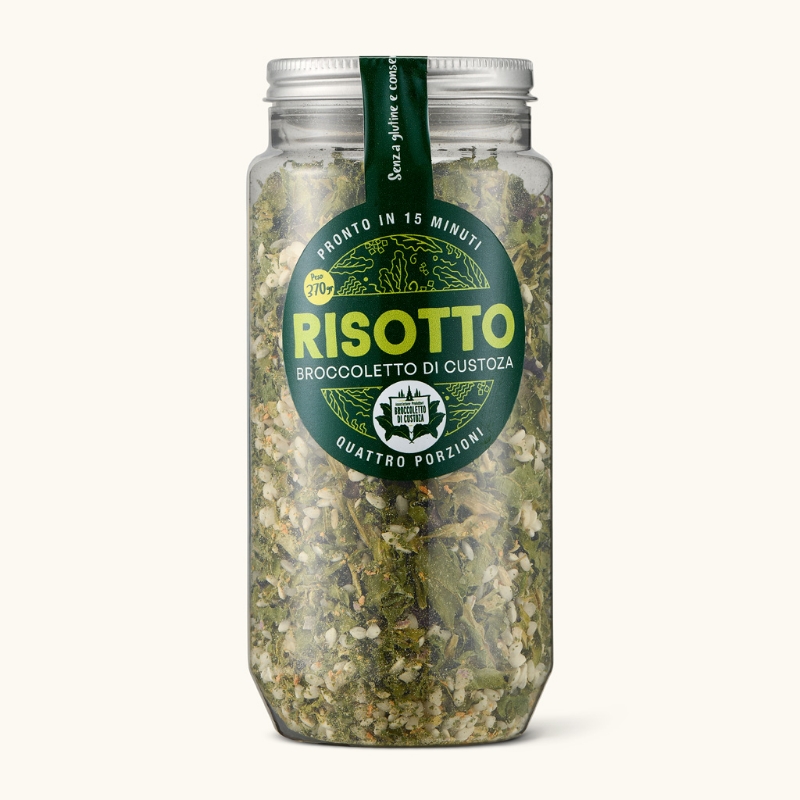 Immagine di Riso Vialone IGP Broccoletto di Custoza 4 porzioni 370g