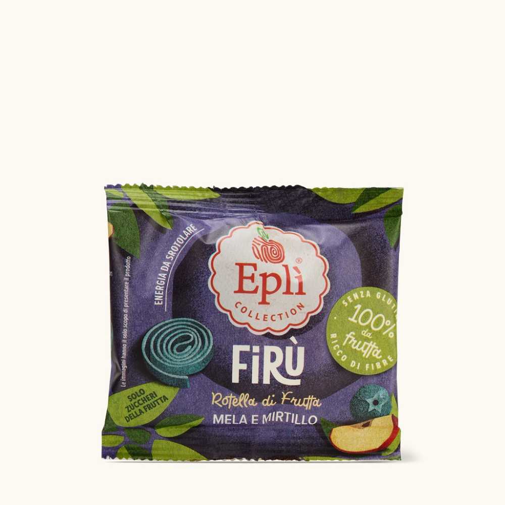 Immagine di Rotella Di Frutta Eplì 100% Mela E Mirtillo 14g