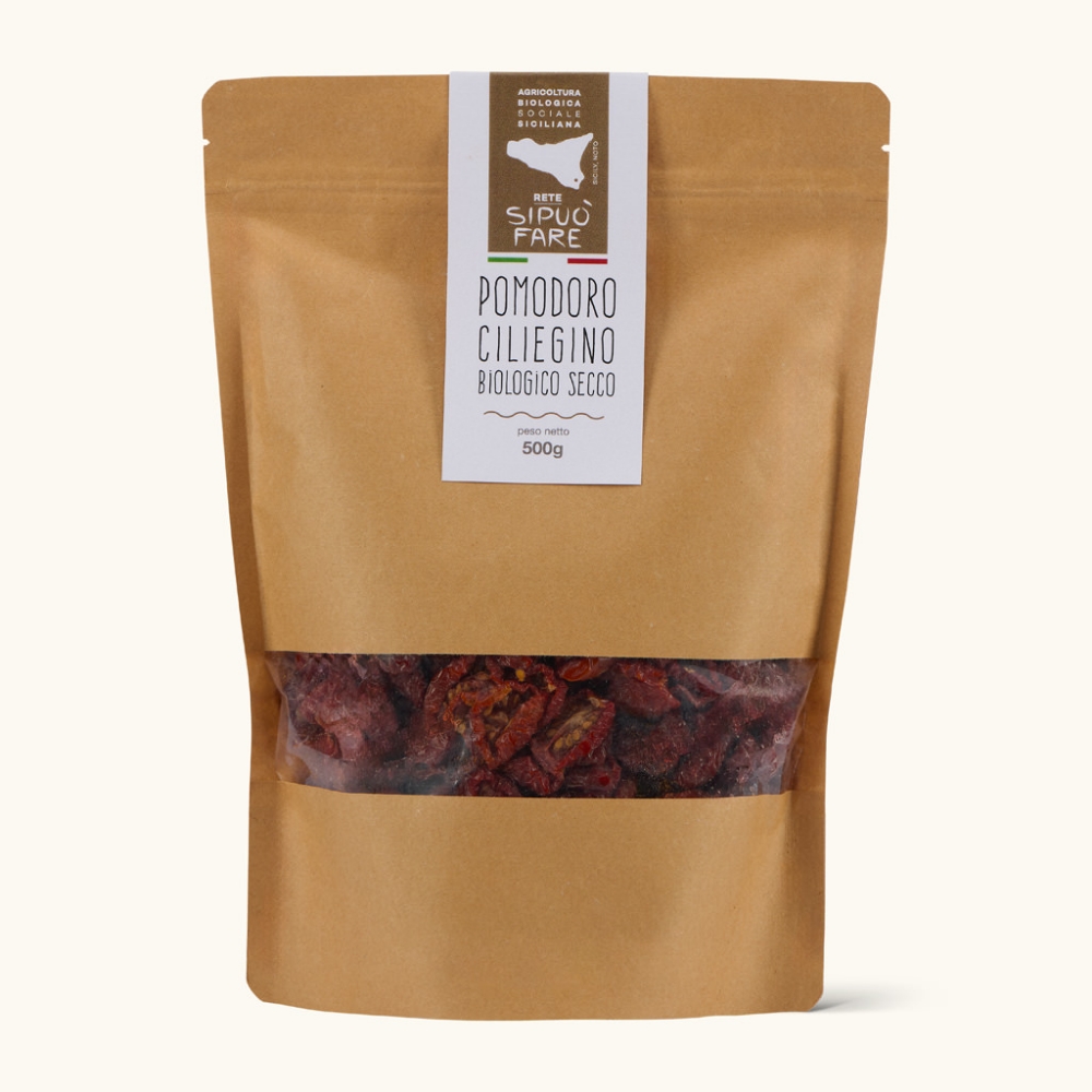 Immagine di Pomodoro Ciliegino Biologico Secco Sottovuoto 500g