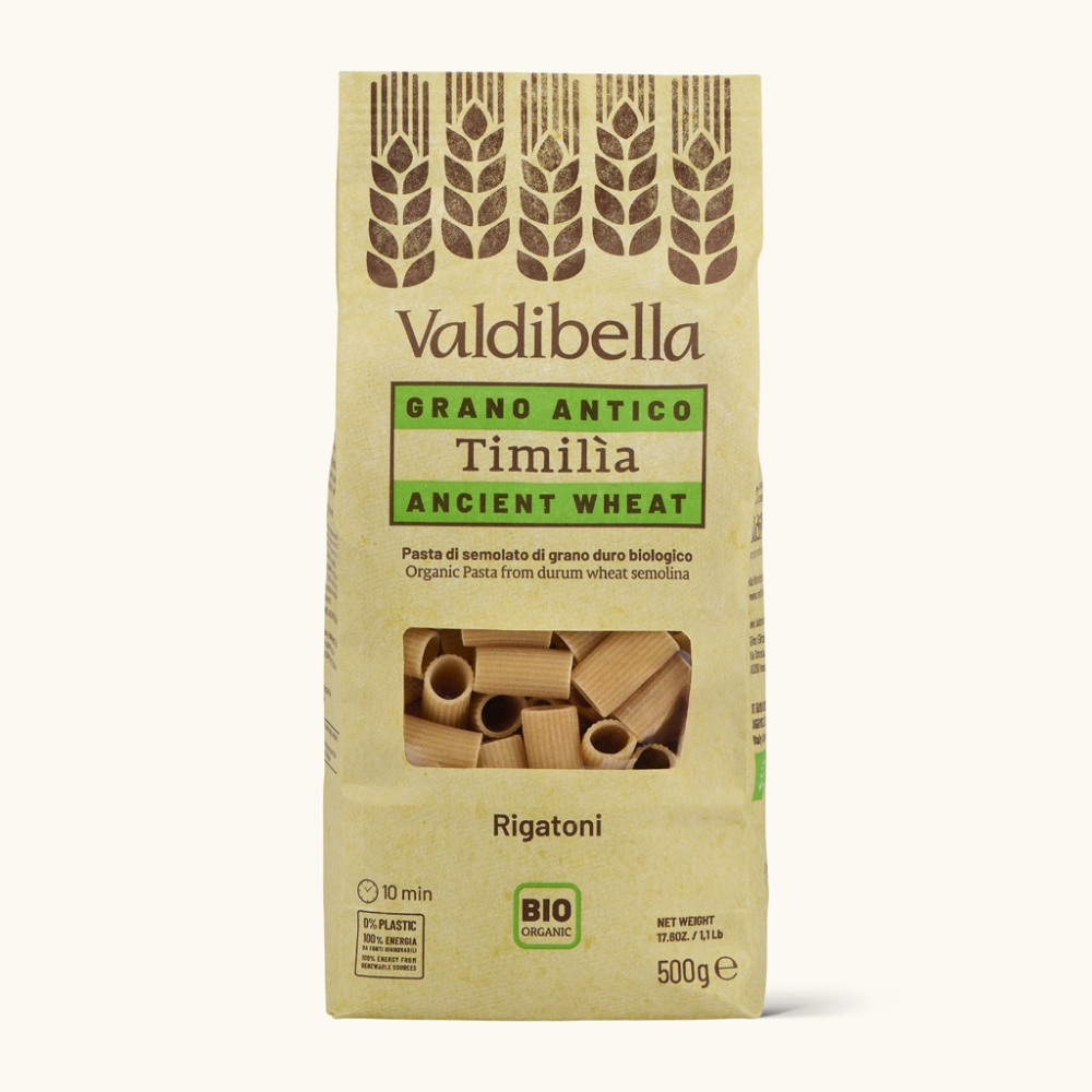 Immagine di Rigatoni di Grano di Timilìa Bio Trafilati al Bronzo 500g
