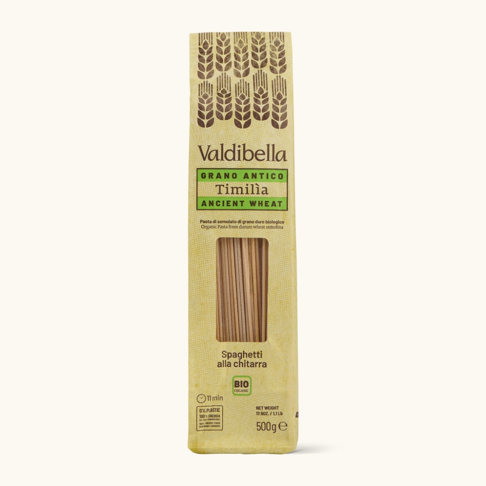 Immagine di Spaghetti alla Chitarra di Timilìa Trafilati al Bronzo 500g