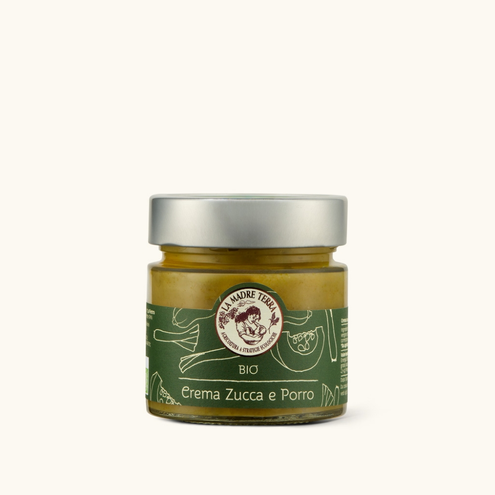 Immagine di Crema Biologica di Zucca e Porro 200g