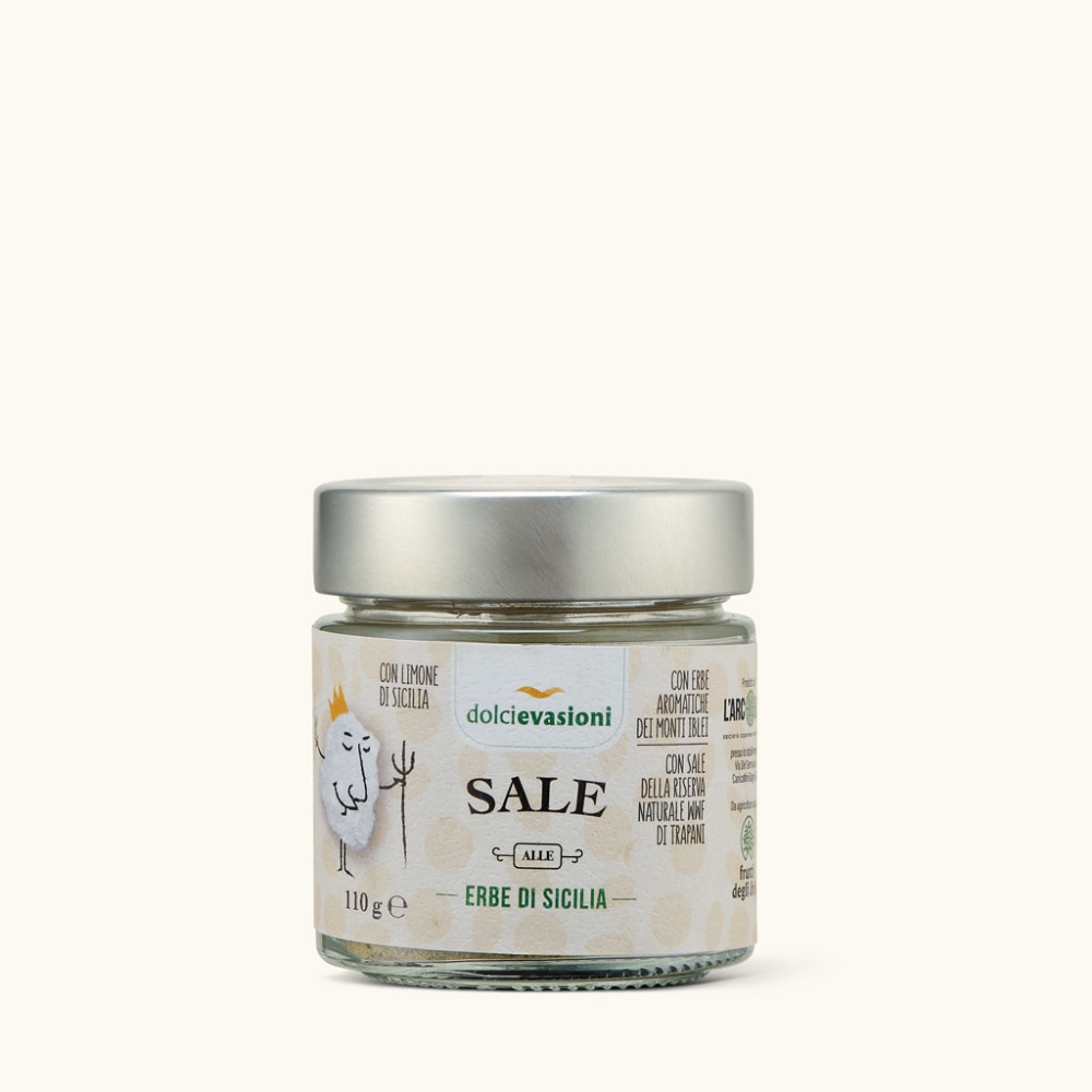 Immagine di Sale di Sicilia Alle Erbe Bio 130g
