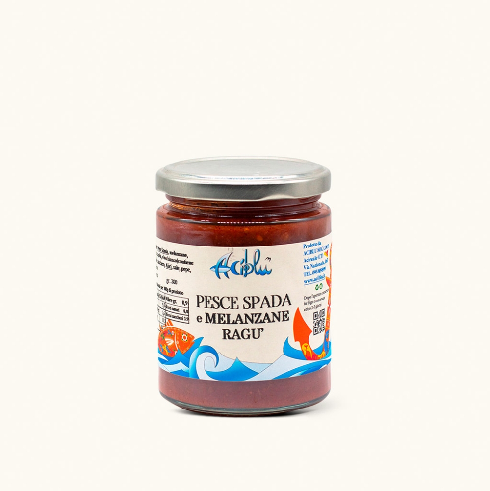 Immagine di Ragù Pronto di Pesce Spada e Melanzane 300g