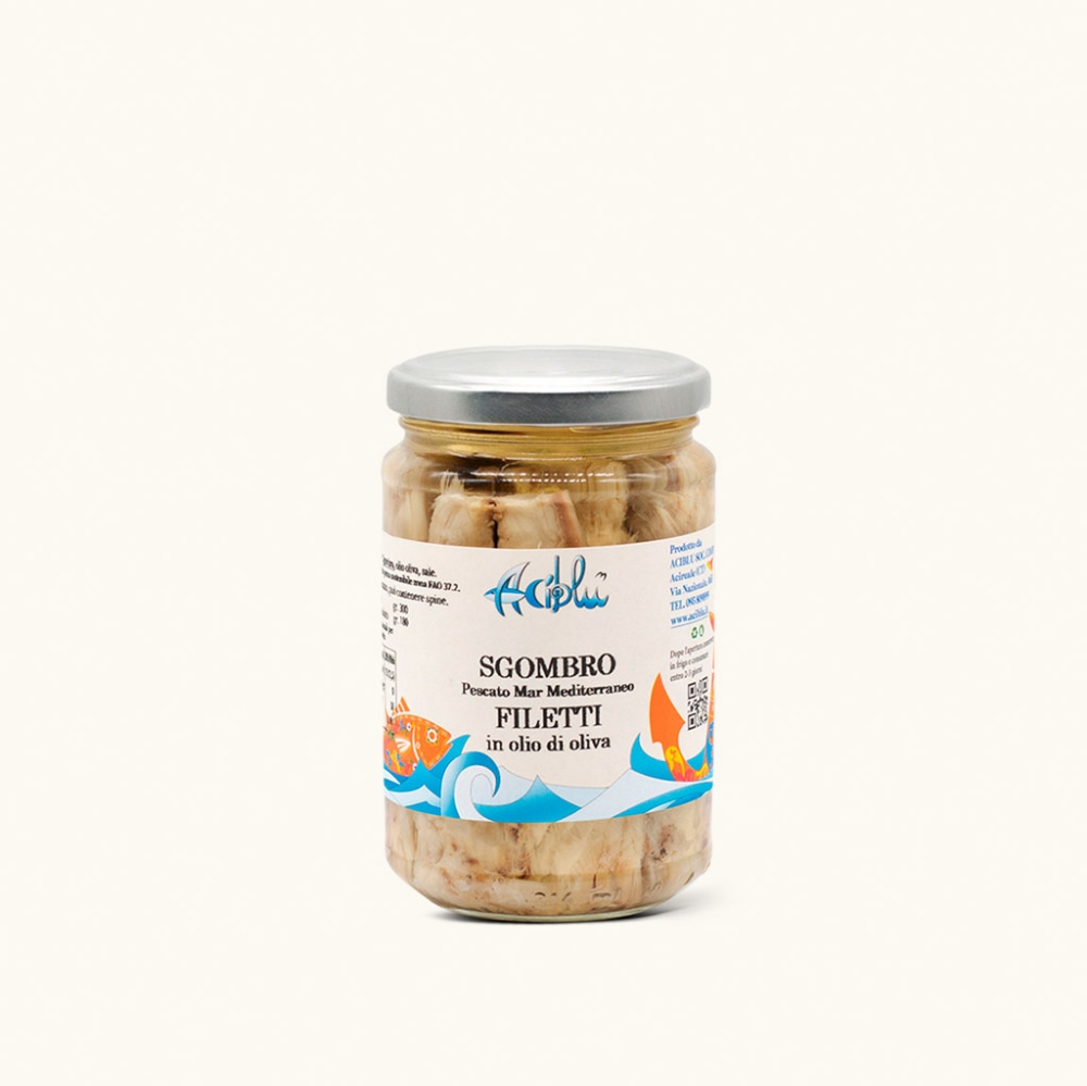 Immagine di Filetti di Sgombro in Olio di Oliva 300g